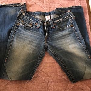 True Religion light wash jeans - boot cut